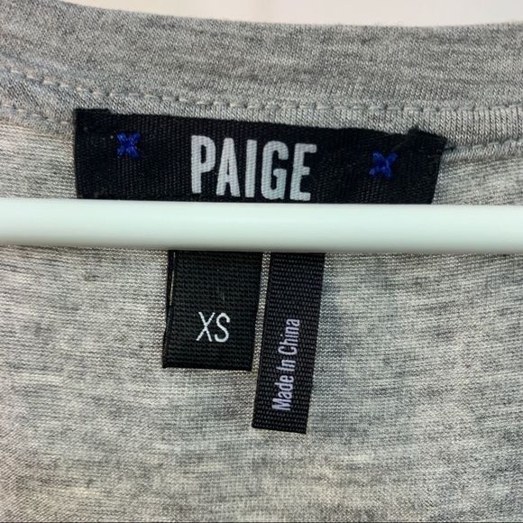 Page women’s Zaya T-shirt gray short sleeve 8287 - Picture 5 of 10